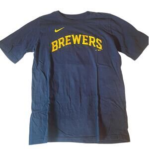 Nike Brewers Short Sleeve T-Shirt Large